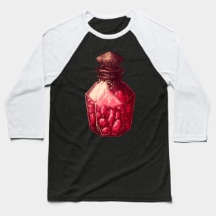 Ruby Crystals Bottle Baseball T-Shirt